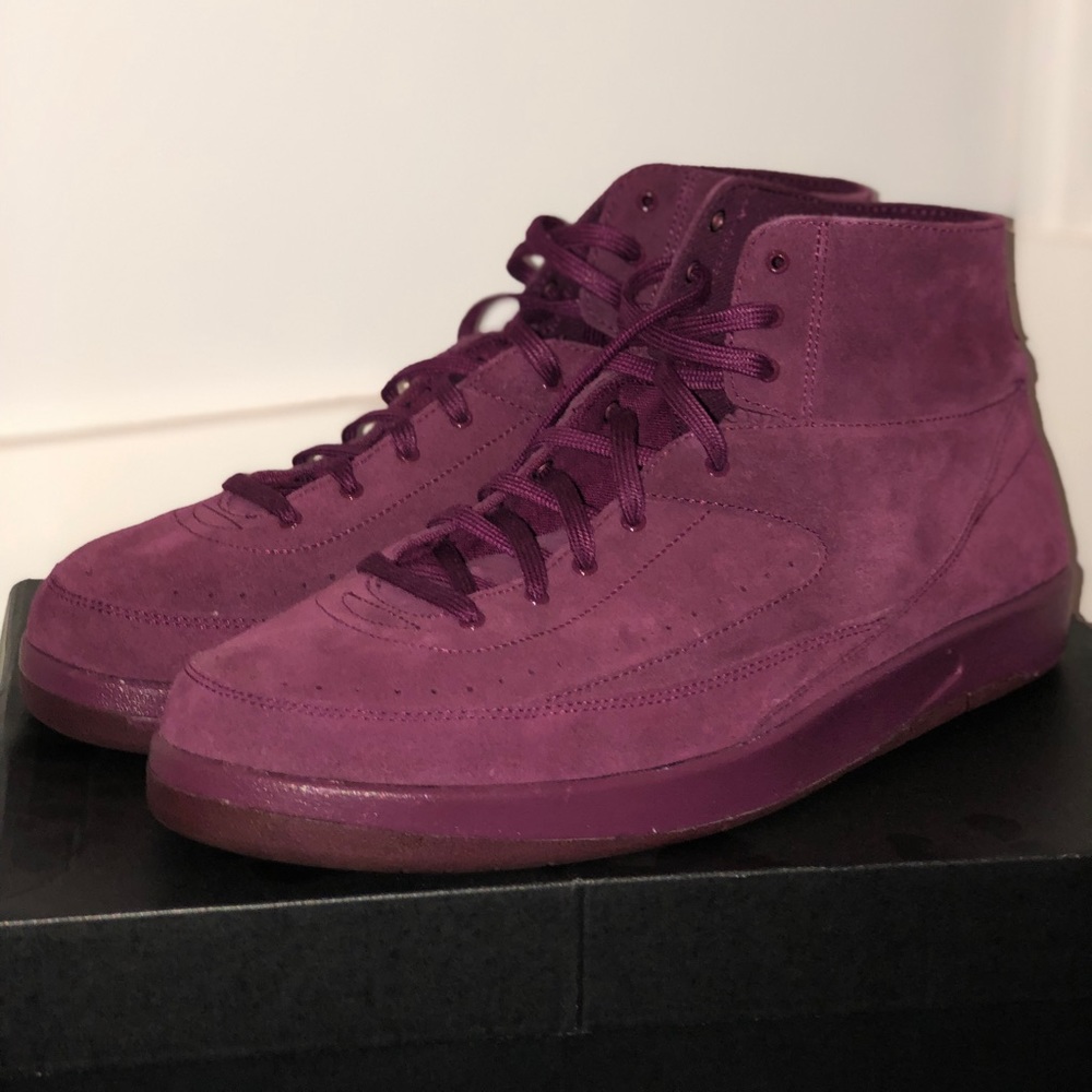 Air Jordan 2 Deconstructed Bordeaux